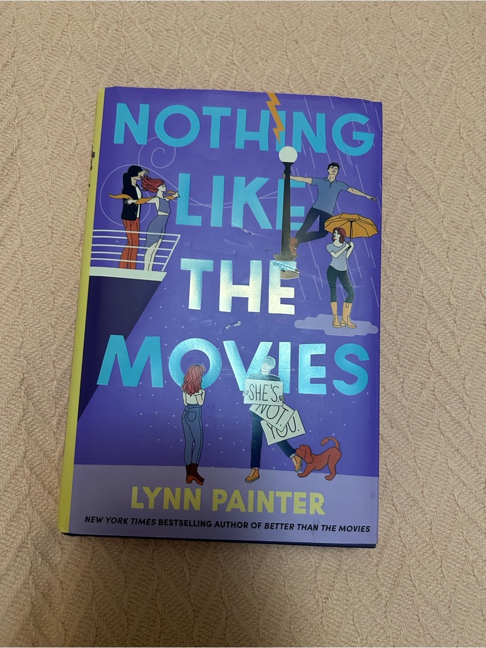 Nothing Like the Movies by Lynn Painter - Purple Paperback